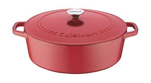 Cuisinart Cast Iron Casserole, Terracotta Orange, 7-Quart - JOY2ESpree