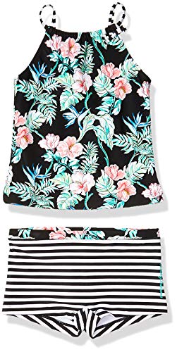 Tommy Bahama Girls' Two-Piece Bikini Swimsuit Bathing Suit