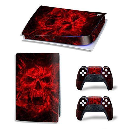PS5 Skin for Playstation 5 Digital Version, PS5 Console and Controllers Skin Vinyl Sticker Decal Cover - Blue Grimace - JOY2ESpree