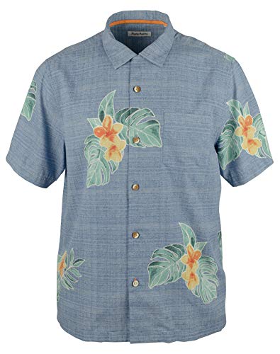 Tommy Bahama Island Zone Blooms Adrift Silk Blend Camp Shirt