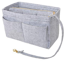 
                        
                          將圖片載入圖庫檢視器 Vercord Felt Organizer Insert for Purse Handbag Tote Bag in Bag Inside Shaper Divider Neo Beige Small
                        
                      