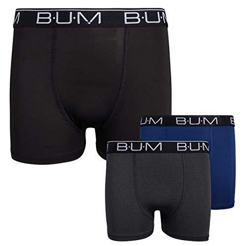 B.U.M. Equipment Boys Performance Dry-Fit Compression Boxer Briefs (3 Pack) - JOY2ESpree