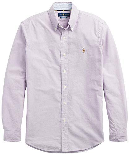 Ralph Lauren Mens Logo Button-Down Dress Shirt