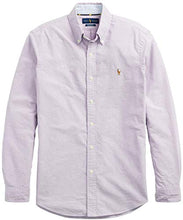 
                        
                          Load image into Gallery viewer, Ralph Lauren Mens Logo Button-Down Dress Shirt
                        
                      
