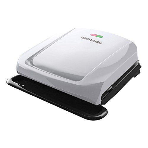 George Foreman 4-Serving Removable Plate Grill and Panini Press, Black, GRP360B - JOY2ESpree