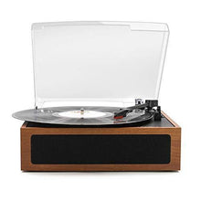 
                        
                          Muat gambar ke penampil Galeri, LP&amp;No.1 Portable Suitcase Turntable with Stereo Speaker,3 Speeds Belt-Drive Vinyl Record Player Black - JOY2ESpree
                        
                      
