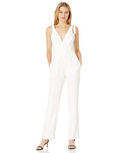 
                        
                          गैलरी व्यूवर में इमेज लोड करें, Dress the Population Women's Maira Sleeveless Plunging Dress Jumpsuit W Bows
                        
                      