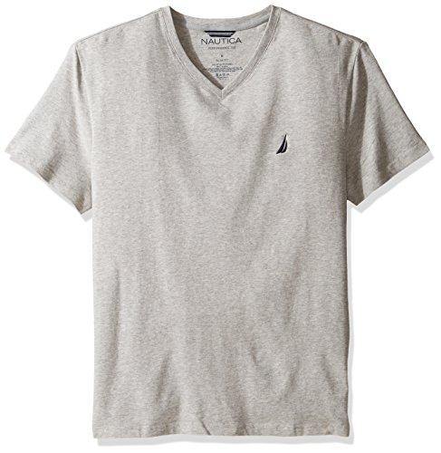 Nautica Men's Short Sleeve Solid Slim Fit V-Neck T-Shirt - JOY2ESpree