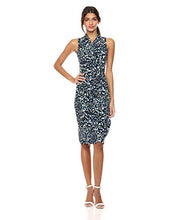 
                        
                          Muat gambar ke penampil Galeri, Amazon Brand - Lark &amp; Ro Women's Sleeveless Crossover Twist Neck Faux Wrap Dress
                        
                      