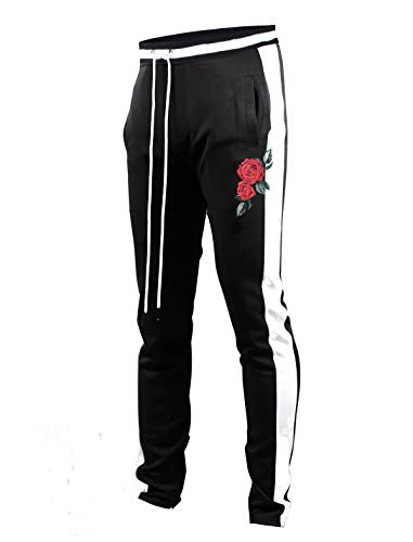 Screenshotbrand Mens Hip Hop Premium Slim Fit Track Pants