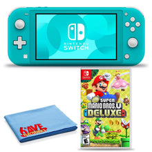 
                        
                          Muat gambar ke penampil Galeri, Nintendo Switch Lite (Coral) Console Bundle with New Super Mario Bros. U Deluxe and 6Ave Cleaning Cloth - JOY2ESpree
                        
                      