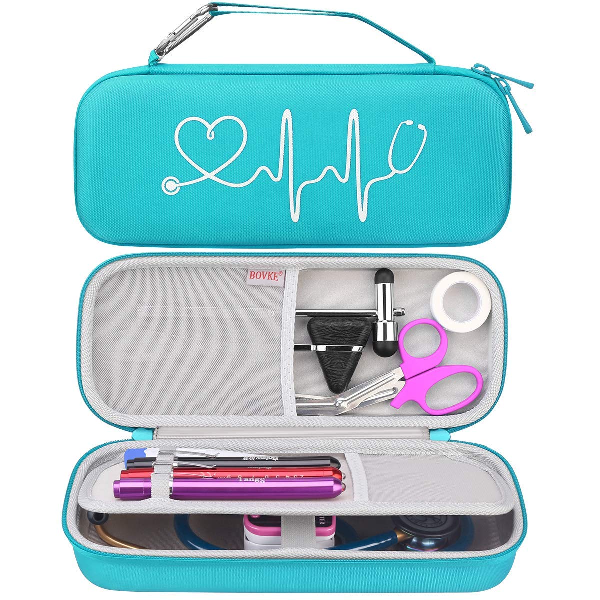 BOVKE Travel Case for 3M Littmann Classic III, Lightweight II S.E, Cardiology IV Diagnostic