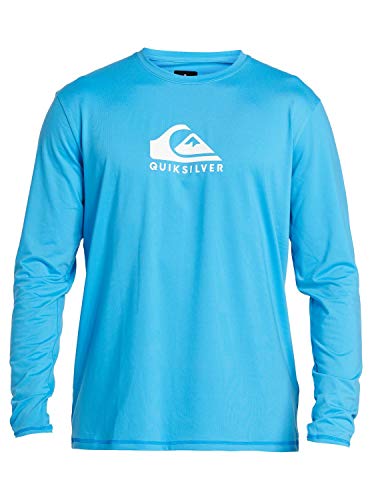 Quiksilver Men's Solid Streak Ls Long Sleeve Rashguard Surf Shirt