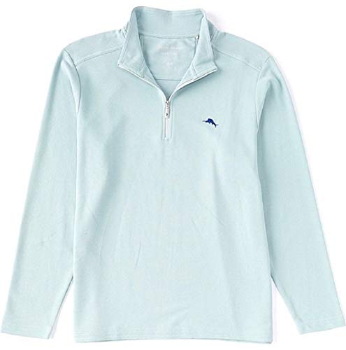 Tommy Bahama Long Sleeve Emfielder Half Zip Polo Shirt
