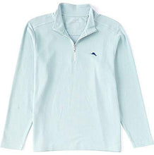 
                        
                          Cargar imagen en el visor de la galería, Tommy Bahama Long Sleeve Emfielder Half Zip Polo Shirt
                        
                      
