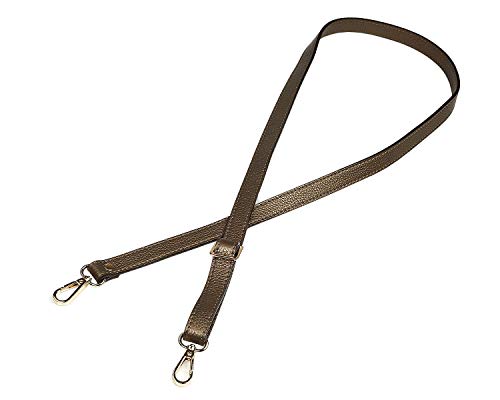 VanEnjoy Full Grain Leather Adjustable Replacement Strap for Crossbody Bag Purse, 26-51"Long 0.71"Wide