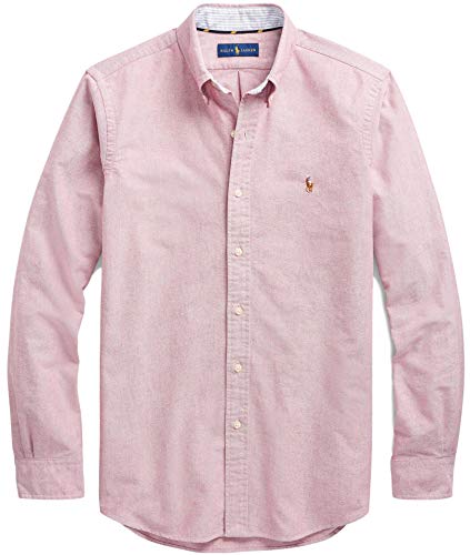 Ralph Lauren Mens Logo Button-Down Dress Shirt