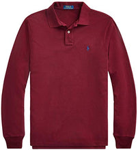 
                        
                          Load image into Gallery viewer, POLO RALPH LAUREN Men's Long Sleeve Mesh Polo Shirt
                        
                      