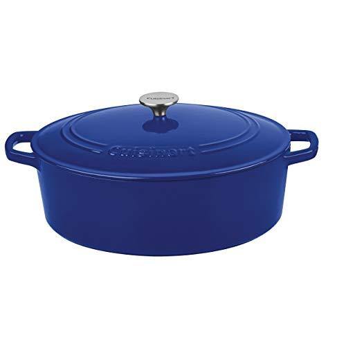 Cuisinart Cast Iron Casserole, Terracotta Orange, 7-Quart - JOY2ESpree