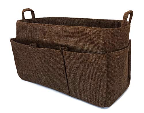 Purse Organizer Insert Large for Neverfull MM, Longchamp Cuir
