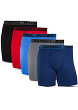 
                        
                          Load image into Gallery viewer, Russell Athletic Men's All Day Comfort Boxer Briefs (5 Pack)
                        
                      
