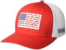 
                        
                          Muat gambar ke penampil Galeri, Columbia Unisex-Adult PFG Mesh Fish Flag Ball Cap
                        
                      