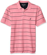 
                        
                          Muat gambar ke penampil Galeri, Nautica Men's Classic Short Sleeve Striped Polo T-Shirt - JOY2ESpree
                        
                      