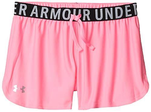 Under Armour Girls' Play Up Solid Workout Gym Shorts