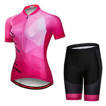 
                        
                          Muat gambar ke penampil Galeri, Women's Cycling Clothing Short Sleeve Bike Jersey Sets Bib Shorts Summer Cycling Sets Reflective
                        
                      