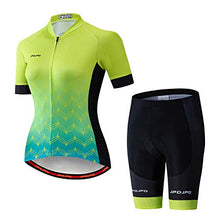 
                        
                          Muat gambar ke penampil Galeri, Women's Cycling Clothing Short Sleeve Bike Jersey Sets Bib Shorts Summer Cycling Sets Reflective
                        
                      