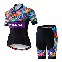 
                        
                          Muat gambar ke penampil Galeri, Women's Cycling Clothing Short Sleeve Bike Jersey Sets Bib Shorts Summer Cycling Sets Reflective
                        
                      