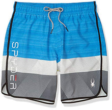 
                        
                          Cargar imagen en el visor de la galería, Spyder Men's 7" Textured Colorblock Volley Swim Trunks
                        
                      