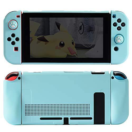 UYIYE Case for Switch - Protective Hard Case for Switch- Dockable TPU Shell Cover for Handheld Video Game Controller - Case Cover for Switch - JOY2ESpree