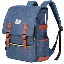 
                        
                          Muat gambar ke penampil Galeri, Modoker Vintage Laptop Backpack for Women Men,School College Backpack
                        
                      