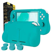 
                        
                          गैलरी व्यूवर में इमेज लोड करें, Orzly Grip Case for Nintendo Switch Lite – Case with Comfort Padded Hand Grips, Kickstand, Pack of Thumb Grips - Turquoise Blue - JOY2ESpree
                        
                      