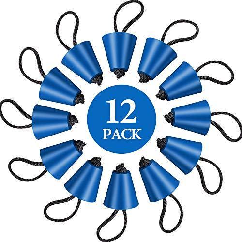 12 Packs Universal Kayak Scupper Plug Kit for Native Kayaks Hobie Kayaks Wilderness Systems Kayaks Perception Kayaks and More