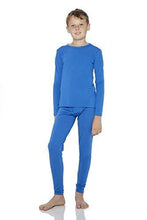 
                        
                          Load image into Gallery viewer, Rocky Thermal Underwear for Boys Fleece Lined Thermals Kids Base Layer Long John Set
                        
                      