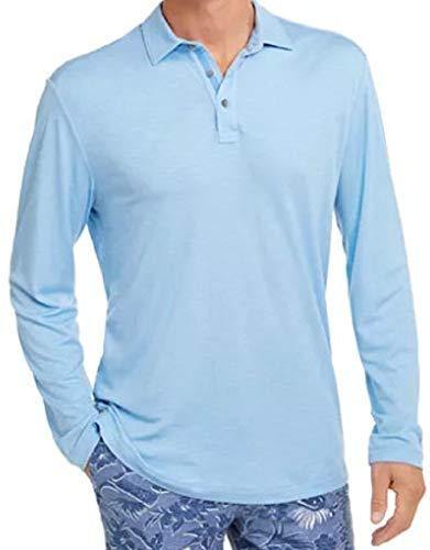 Tommy Bahama Mens Tencel Blend Heathered Polo Shirt - JOY2ESpree