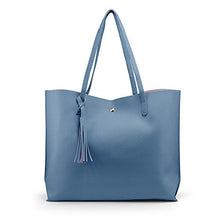 
                        
                          Cargar imagen en el visor de la galería, Oct17 Women Large Tote Bag - Tassels Faux Leather Shoulder Handbags, Fashion Ladies Purses Satchel Messenger Bags
                        
                      