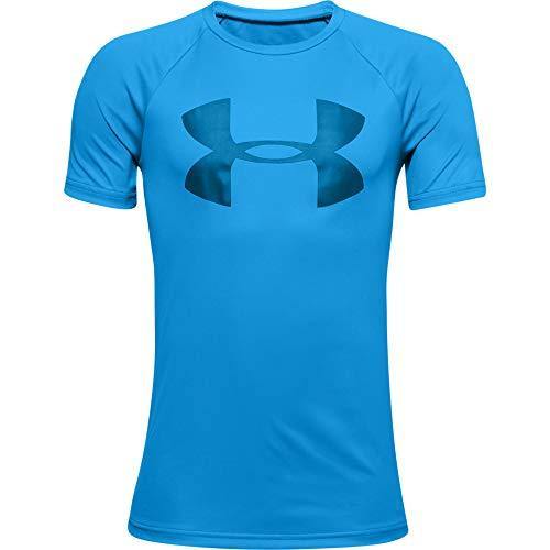 Under Armour Boys' Tech Big Logo Short Sleeve Gym T-Shirt