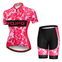 
                        
                          Muat gambar ke penampil Galeri, Women's Cycling Clothing Short Sleeve Bike Jersey Sets Bib Shorts Summer Cycling Sets Reflective
                        
                      
