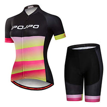 
                        
                          Muat gambar ke penampil Galeri, Women's Cycling Clothing Short Sleeve Bike Jersey Sets Bib Shorts Summer Cycling Sets Reflective
                        
                      