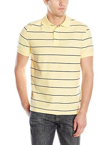 Nautica Men's Classic Short Sleeve Striped Polo T-Shirt - JOY2ESpree