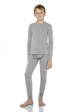 
                        
                          Load image into Gallery viewer, Rocky Thermal Underwear for Boys Fleece Lined Thermals Kids Base Layer Long John Set
                        
                      