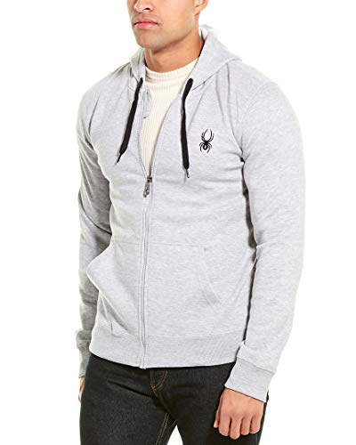 Spyder Men's Logo Full Zip Hoodie, Color Options