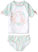 
                        
                          Load image into Gallery viewer, Tommy Bahama Girls' 2-Piece Rashguard and Swim Bottoms Set
                        
                      