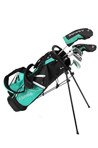 Aspire Junior Plus Complete Golf Club Set for Children, Kids - 5 Age Groups Boys and Girls - Right Hand - JOY2ESpree