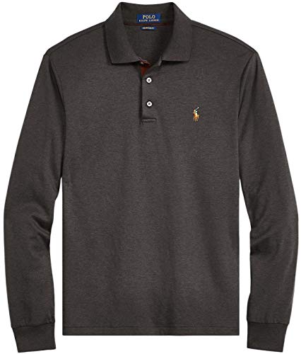 POLO RALPH LAUREN Men's Long Sleeve Mesh Polo Shirt