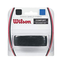 
                        
                          Muat gambar ke penampil Galeri, Wilson Shock Shield Hybrid Tennis Racquet Replacement Grip, Black - JOY2ESpree
                        
                      