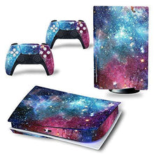 
                        
                          Load image into Gallery viewer, DOMILINA PS5 Skin Stickers, Full Body Vinyl Decal Cover for Playstation 5 Disk Edition Console &amp; Controllers - Dancing Fire - JOY2ESpree
                        
                      